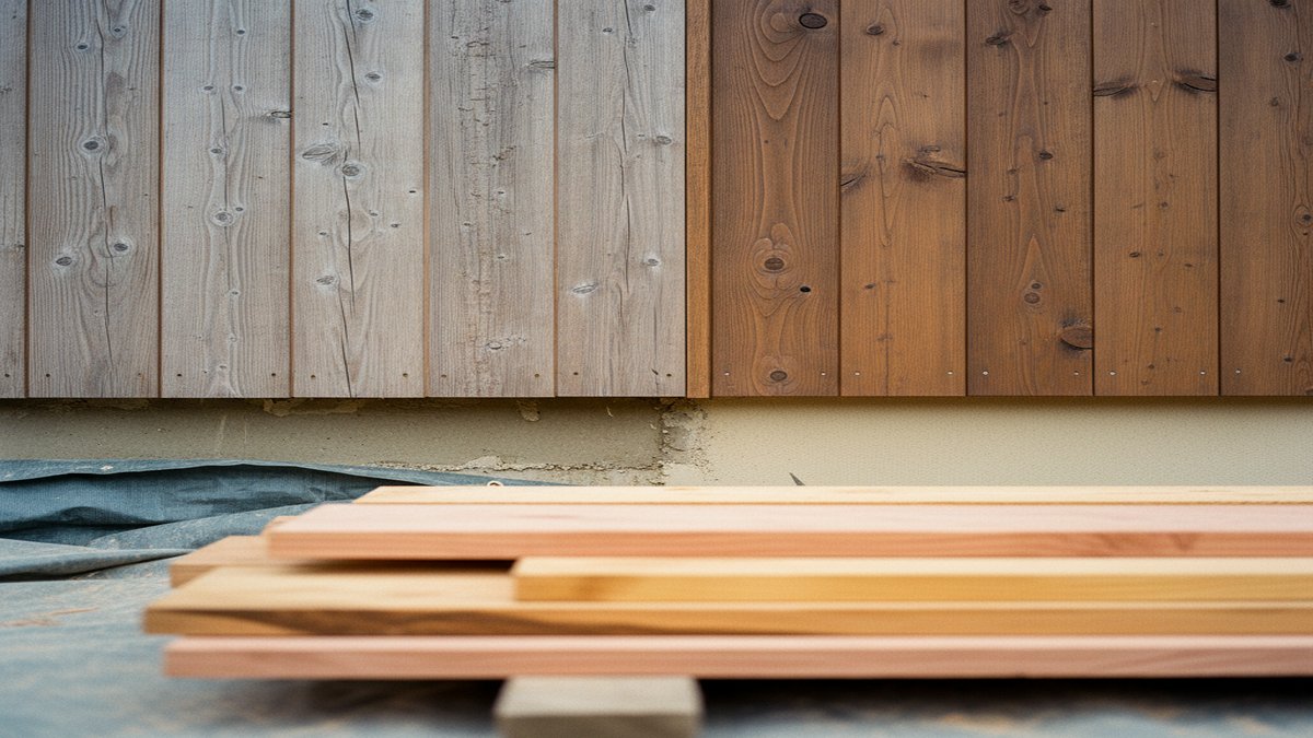 Bardage bois : essences, classes et vieillissement