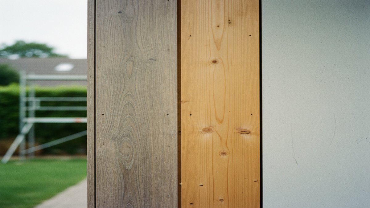 Les alternatives au PVC : composite, bois et fibrociment