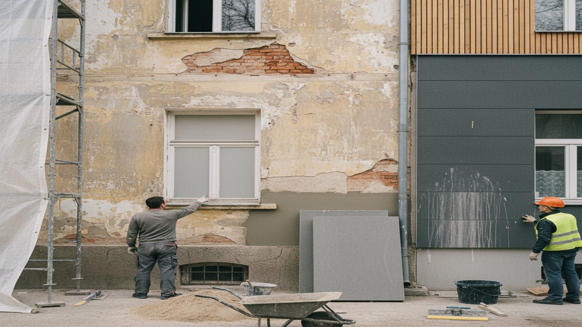 Ravalement ou rénovation de façade : quelle différence et quand choisir l'un ou l'autre