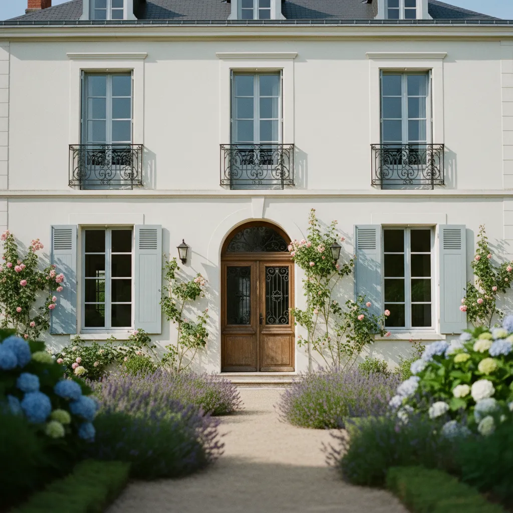 Résultat final d'un ravalement de façade maison : une finition soignée qui protège le bâti pour des années