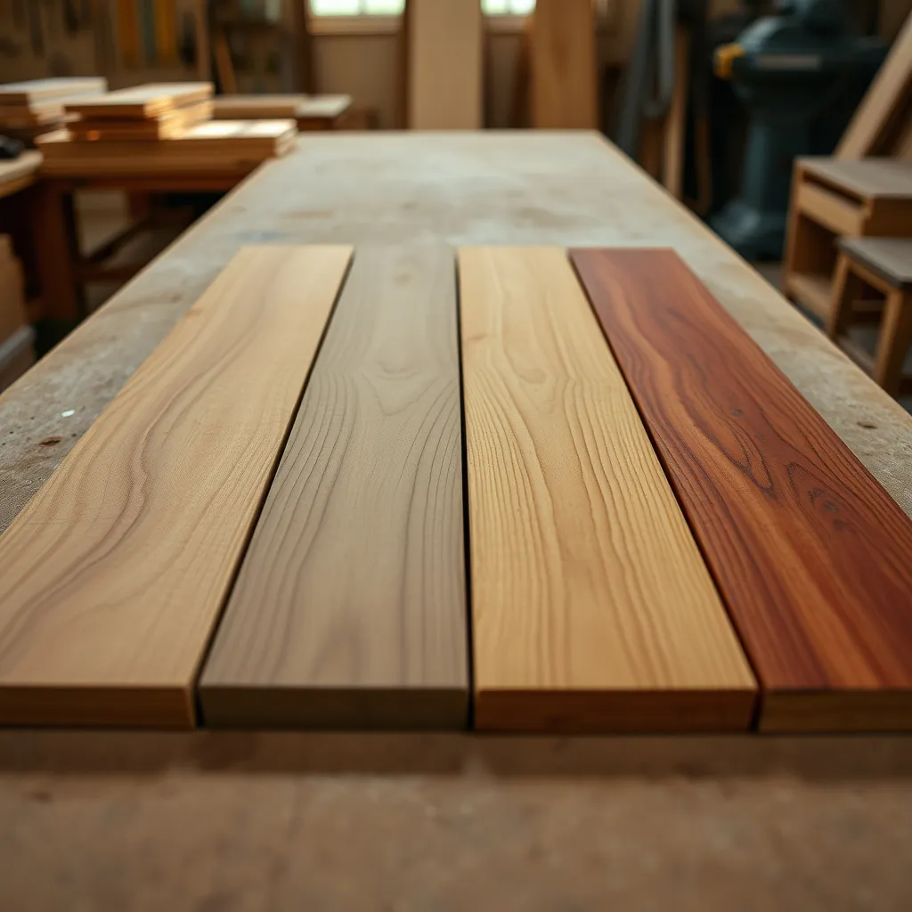 Comparatif visuel des principales essences de bois pour bardage extérieur