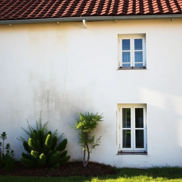 Entretien facade crepi : nettoyer et renover son enduit