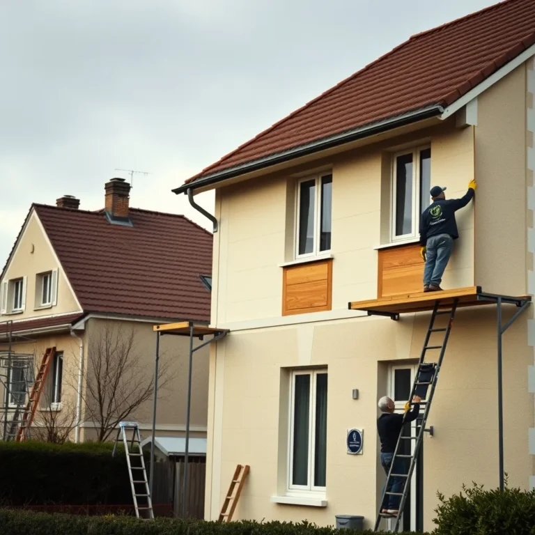 Isolation extérieure et ravalement de façade : combiner les travaux