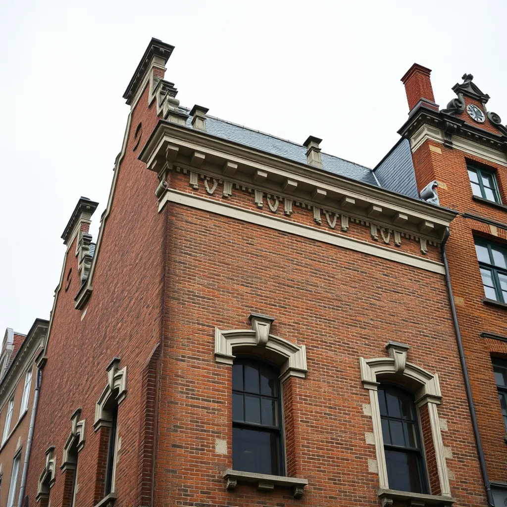Les façades flamandes restaurées du Vieux-Lille témoignent d'un savoir-faire artisanal remarquable