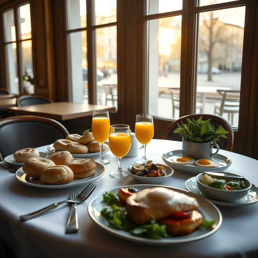 Le brunch du dimanche, une formule prisée par les habitués de La Véranda