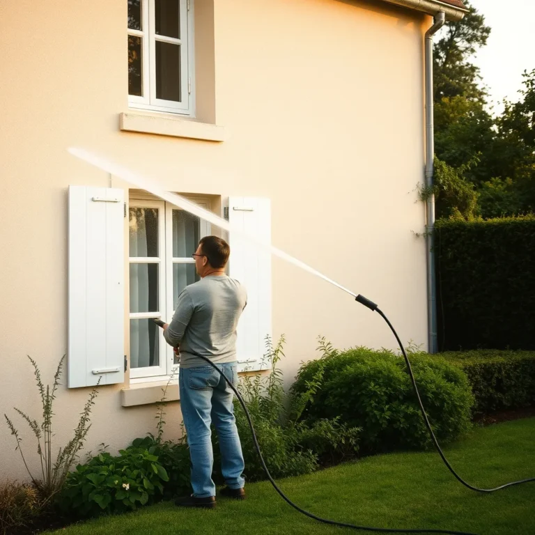 Nettoyage facade au karcher : bonne ou mauvaise idee
