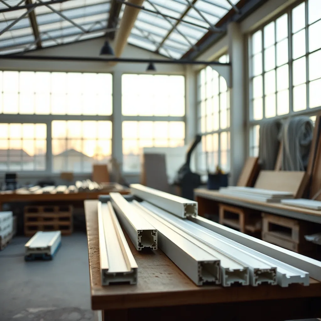 Atelier de fabrication de profilés aluminium sur mesure pour vérandas