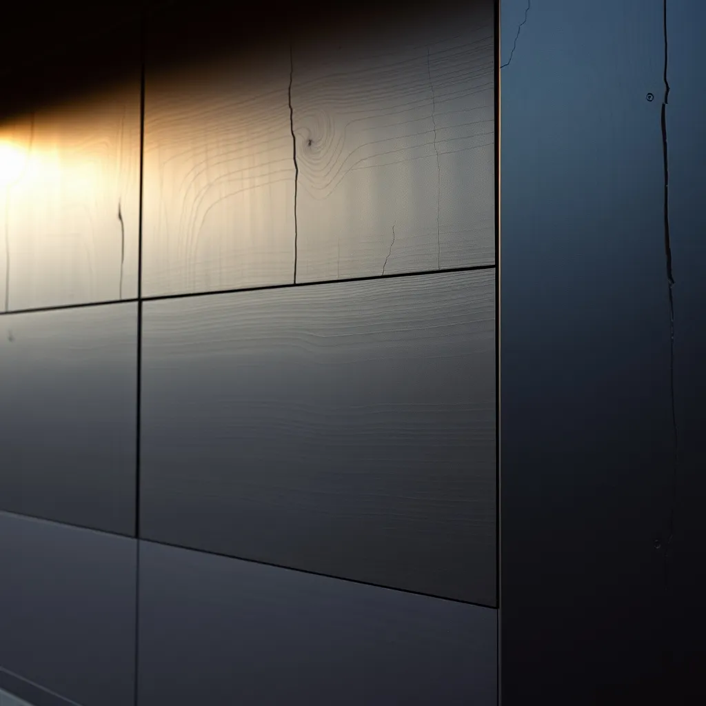 Bardage Shou Sugi Ban : la carbonisation crée une texture noire protectrice et graphique