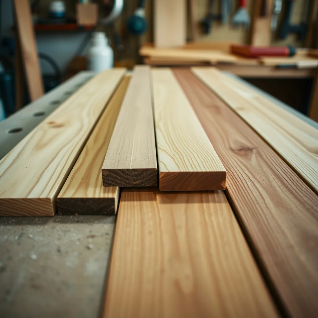Comparatif d'essences de bois pour bardage : pin, douglas, mélèze et red cedar