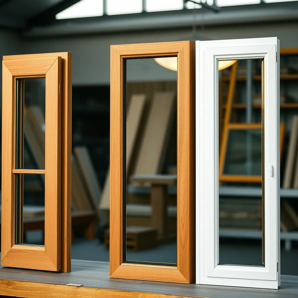 Profilés de menuiserie bois, PVC et aluminium avec leurs spécificités de pose