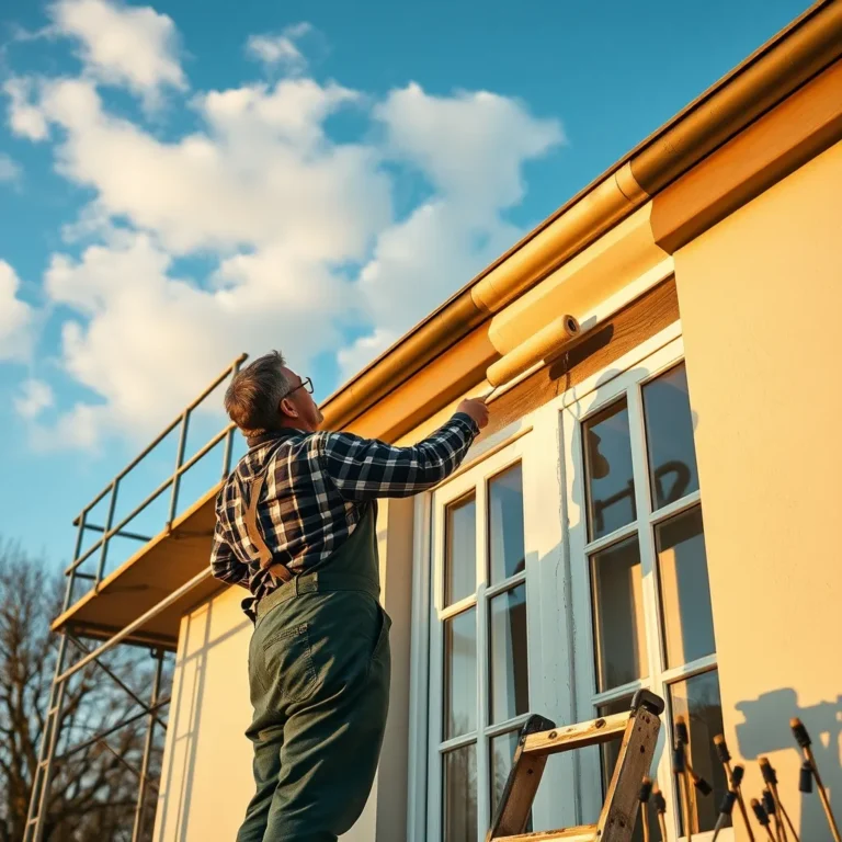 Quelle température idéale pour peindre en extérieur ?