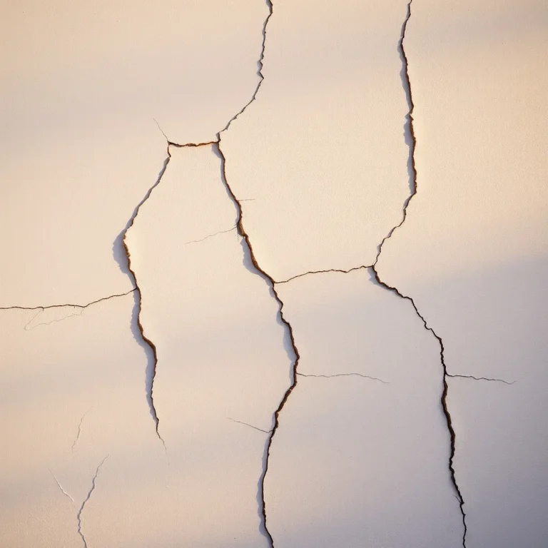 Fissure en façade : microfissure, faïençage ou lézarde, laquelle est grave