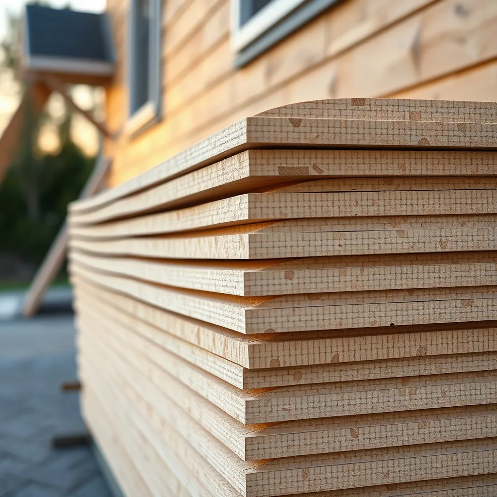 Panneaux de fibre de bois de 20 cm d'épaisseur pour une isolation conforme RE 2020