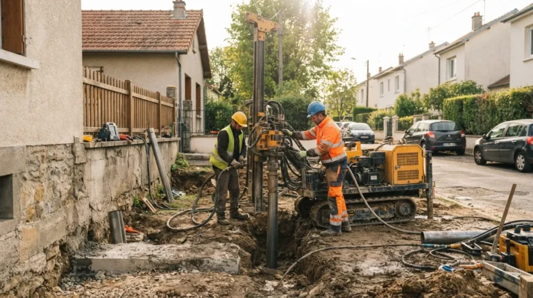 Reprise en sous-œuvre par micropieux : quand on en arrive là et à quel prix