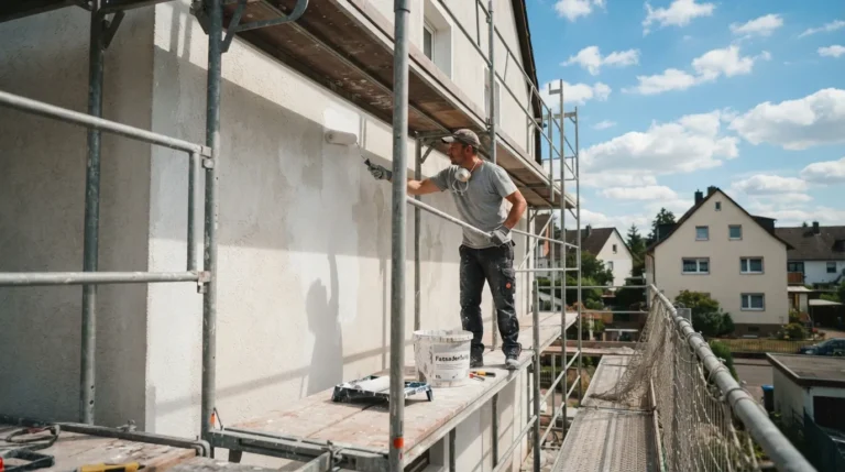 Peinture de façade : pliolite, siloxane ou acrylique selon le support